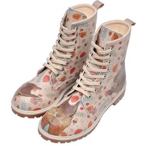 DOGO Vegane dámské kozačky – Squirrel, Hnědá DOGO Vegane dámské kozačky – Squirrel, Hnědá