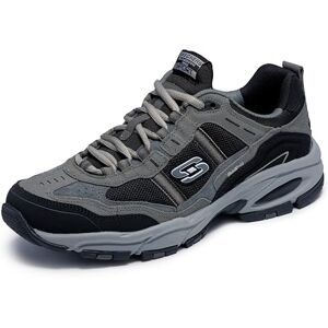 Skechers , Tmavě šedá černá., 47,5 EU široké Skechers , Tmavě šedá černá., 47,5 EU široké