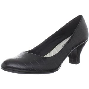Easy Street Fabulous dámské pumpy, Černý design Kroko, 38 EU široké Easy Street Fabulous dámské pumpy, Černý design Kroko, 38 EU široké