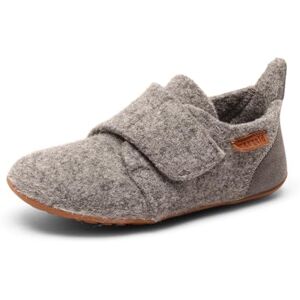 Bisgaard Unisex dětské Casual Wool Slipper, Šedá Bisgaard Unisex dětské Casual Wool Slipper, Šedá