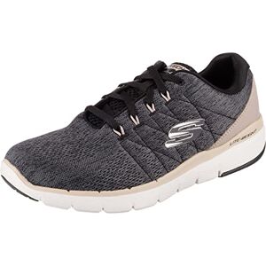 Skechers Pánské Flex Advantage 3.0 Stally Oxford, Black Mesh Trim Skechers Pánské Flex Advantage 3.0 Stally Oxford, Black Mesh Trim