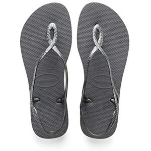 Havaianas dámy Luna sandály, (šedá ocel), 35/36 EU, (33/34 brazilský) Havaianas dámy Luna sandály, (šedá ocel), 35/36 EU, (33/34 brazilský)