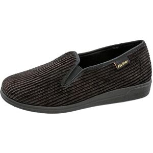 Fischer Markenschuh Pánské domácí boty Fischer Pruhy Cord Slipper Stretch 204120, Braun Mocca 714, 41 EU Fischer Markenschuh Pánské domácí boty Fischer Pruhy Cord Slipper Stretch 204120, Braun Mocca 714, 41 EU