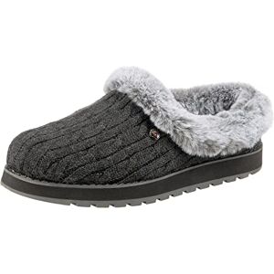Skechers Dámské Keepsakes-Ice Angel Slipper, Charcoal Cable pletený svetr Faux Fur Trim, 36 EU Skechers Dámské Keepsakes-Ice Angel Slipper, Charcoal Cable pletený svetr Faux Fur Trim, 36 EU