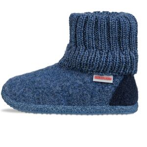 Giesswein Unisex dětské Kramsach dětské boty na chatu, Modrá (capriblau), 25 EU Giesswein Unisex dětské Kramsach dětské boty na chatu, Modrá (capriblau), 25 EU