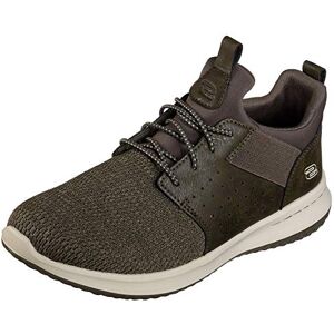 Skechers Pánské tenisky Delson Camben, Olive Mesh W Synthetic Skechers Pánské tenisky Delson Camben, Olive Mesh W Synthetic