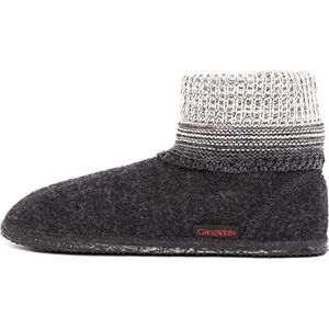 Giesswein Unisex dospělé Baumkirchen vysoké pantofle, šedá (Anthracite 019), 36 EU Giesswein Unisex dospělé Baumkirchen vysoké pantofle, šedá (Anthracite 019), 36 EU