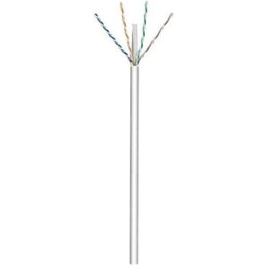Goobay CAT 6 Verlegekabel 305m, U/UTP ungeschirmt, Netzwerkkabel Starr AWG 23/1, für LSA Installation, CCA, grau 65695 Goobay CAT 6 Verlegekabel 305m, U/UTP ungeschirmt, Netzwerkkabel Starr AWG 23/1, für LSA Installation, CCA, grau 65695