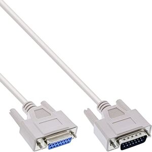 InLine 17746 prodloužení joysticku, 15pólový konektor / zdířka, 5 m, zalitá InLine 17746 prodloužení joysticku, 15pólový konektor / zdířka, 5 m, zalitá