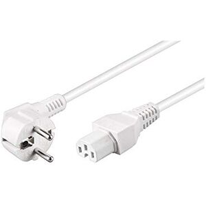 Goobay 30370 kabel pro teplé zařízení se zdířkou C15 síťový kabel pro tepelnou desku / napájecí kabel 3pólový / CEE kabel konektor pro horké spotřebiče zástrčka pro ohřívače bílá 2 m Goobay 30370 kabel pro teplé zařízení se zdířkou C15 síťový kabel pro tepelnou desku / napájecí kabel 3pólový / CEE kabel konektor pro horké spotřebiče zástrčka pro ohřívače bílá 2 m