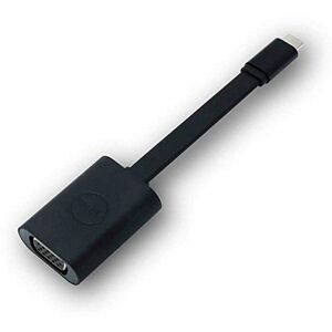 Dell dbqbnbc064 USB C VGA (D-Sub) schwarz Kabel und Adapter Video Dell dbqbnbc064 USB C VGA (D-Sub) schwarz Kabel und Adapter Video