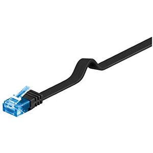 Goobay 96378 CAT 6A Kabel plochý kabel / U/UTP patch kabel / 500 MHz síťový kabel plochý / RJ45 konektor internetový kabel / plochý LAN kabel 15 m / černý / 15 metrů Goobay 96378 CAT 6A Kabel plochý kabel / U/UTP patch kabel / 500 MHz síťový kabel plochý / RJ45 konektor internetový kabel / plochý LAN kabel 15 m / černý / 15 metrů