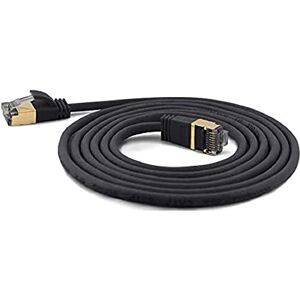 Wantec Wire Extra tenký propojovací kabel CAT.7 kabel, CAT. 6 konektor SSTP stíněný, délka 3 m, černý Wantec Wire Extra tenký propojovací kabel CAT.7 kabel, CAT. 6 konektor SSTP stíněný, délka 3 m, černý