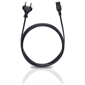 OEHLBACH Powercord C7 / 500 síťový kabel 2pólový s euro zástrčkou (CEE7/16) testováno VDE vysoce flexibilní, vynikající bezpečnost kontaktu 5 m černý OEHLBACH Powercord C7 / 500 síťový kabel 2pólový s euro zástrčkou (CEE7/16) testováno VDE vysoce flexibilní, vynikající bezpečnost kontaktu 5 m černý