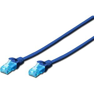 Digitus LAN kabel Cat 5e 5 m RJ45 síťový kabel U/UTP nestíněný kompatibilní s Cat6 a Cat5 modrý Digitus LAN kabel Cat 5e 5 m RJ45 síťový kabel U/UTP nestíněný kompatibilní s Cat6 a Cat5 modrý