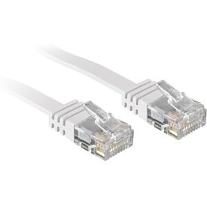 LINDY 47505 – Cat.6 Plochý lepící kabel nestíněný – bílý – 10 m LINDY 47505 – Cat.6 Plochý lepící kabel nestíněný – bílý – 10 m