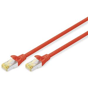 Digitus LAN kabel Cat 6A – 3 m – S/FTP nádobí – 10 Gbit/s – 500 MHz – PoE++ – AWG 26/7 – LSZH – RJ45 síťový kabel – propojovací kabel – kompatibilní s Cat6 a Cat7 – červený Digitus LAN kabel Cat 6A – 3 m – S/FTP nádobí – 10 Gbit/s – 500 MHz – PoE++ – AWG 26/7 – LSZH – RJ45 síťový kabel – propojovací kabel – kompatibilní s Cat6 a Cat7 – červený