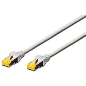 Digitus LAN kabel Cat 6A – 15 m – S/FTP nádobí – 10 Gbit/s – 500 MHz – PoE++ – AWG 26/7 – LSZH – RJ45 síťový kabel – propojovací kabel – kompatibilní s Cat6 a Cat7 – šedý Digitus LAN kabel Cat 6A – 15 m – S/FTP nádobí – 10 Gbit/s – 500 MHz – PoE++ – AWG 26/7 – LSZH – RJ45 síťový kabel – propojovací kabel – kompatibilní s Cat6 a Cat7 – šedý