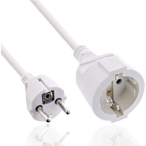 InLine Prodlužovací kabel s ochranným kontaktem CEE 7/7 pro vnitřní použití, GS certifikovaný s dětskou pojistkou, 230 V, H05VV-F3G1,5, 7 m, bílý, 16407 W InLine Prodlužovací kabel s ochranným kontaktem CEE 7/7 pro vnitřní použití, GS certifikovaný s dětskou pojistkou, 230 V, H05VV-F3G1,5, 7 m, bílý, 16407 W
