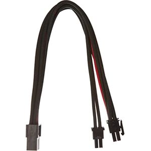 Silverstone SST-PP07-PCIBR napájecí napájecí kabel 25 cm 8pin na PCI-E 6+2pin, černý/červený Silverstone SST-PP07-PCIBR napájecí napájecí kabel 25 cm 8pin na PCI-E 6+2pin, černý/červený