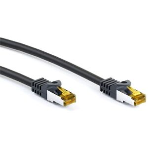 Goobay 91608 RJ45 propojovací kabel CAT 6A S/FTP (PiMF) s CAT 7 surovým kabelem / 500 MHz síťový kabel / internetový kabel RJ 45 konektor / LAN kabel černý 2 m Goobay 91608 RJ45 propojovací kabel CAT 6A S/FTP (PiMF) s CAT 7 surovým kabelem / 500 MHz síťový kabel / internetový kabel RJ 45 konektor / LAN kabel černý 2 m