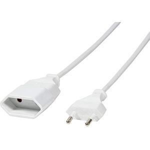 LogiLink CP125 síťový kabel Euro CEE 7/16 zástrčka do zásuvky, 1 m bílý LogiLink CP125 síťový kabel Euro CEE 7/16 zástrčka do zásuvky, 1 m bílý