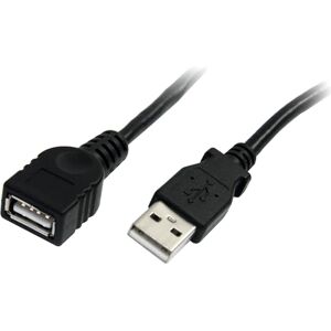 StarTech.com 1,8 m USB 2.0 A prodlužovací kabel, konektor / zdířka, USB prodloužení, černý StarTech.com 1,8 m USB 2.0 A prodlužovací kabel, konektor / zdířka, USB prodloužení, černý