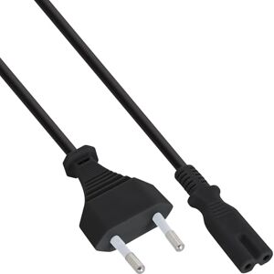 InLine 16654K síťový kabel, síťová zástrčka na Euro 8 C7 zástrčku, 10 m InLine 16654K síťový kabel, síťová zástrčka na Euro 8 C7 zástrčku, 10 m