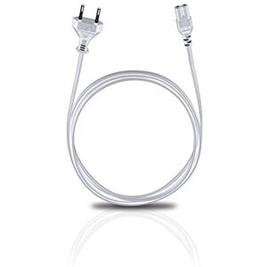 OEHLBACH Powercord C7 / 150 síťový kabel 2pólový s euro zástrčkou (CEE7/16) testováno VDE vysoce flexibilní, vynikající bezpečnost kontaktu 1,5 m bílý OEHLBACH Powercord C7 / 150 síťový kabel 2pólový s euro zástrčkou (CEE7/16) testováno VDE vysoce flexibilní, vynikající bezpečnost kontaktu 1,5 m bílý
