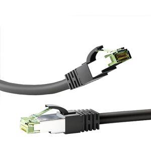Goobay 66723 RJ45 propojovací kabel CAT 8.1 / RJ45 konektor / 8K Gaming PS5 Playstation 5 & Xbox / 2.000 MHz / OFC síťový kabel / DSL kabel / černý / LAN kabel 3 m Goobay 66723 RJ45 propojovací kabel CAT 8.1 / RJ45 konektor / 8K Gaming PS5 Playstation 5 & Xbox / 2.000 MHz / OFC síťový kabel / DSL kabel / černý / LAN kabel 3 m