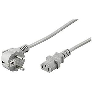 Goobay 50076 kabel pro studená zařízení 2 m / 90 stupňů C13 zdířka pro studená zařízení a ochranný kontakt / univerzální PC monitor PC napájecí kabel C13 úhlový konektor síťový kabel / šedá / 2 m Goobay 50076 kabel pro studená zařízení 2 m / 90 stupňů C13 zdířka pro studená zařízení a ochranný kontakt / univerzální PC monitor PC napájecí kabel C13 úhlový konektor síťový kabel / šedá / 2 m