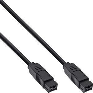 InLine 39902 FireWire kabel, IEEE1394 9pólový konektor / konektor, černý, 1,8 m InLine 39902 FireWire kabel, IEEE1394 9pólový konektor / konektor, černý, 1,8 m