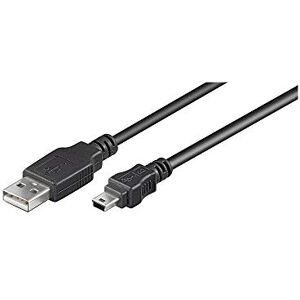 Goobay 45740 USB 2.0 na USB 2.0 Mini typ B kabel 480 Mbits / USB A na Mini B USB konektor adaptér / GoPro čtečka karet hubs / černý / 1 m Goobay 45740 USB 2.0 na USB 2.0 Mini typ B kabel 480 Mbits / USB A na Mini B USB konektor adaptér / GoPro čtečka karet hubs / černý / 1 m