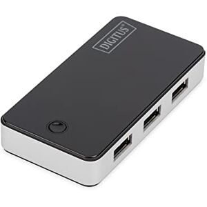 Digitus USB hub 4 porty Super-Speed USB 3. 0 5 GBit/s Plug&Play připojovací kabel 66 cm černý Digitus USB hub 4 porty Super-Speed USB 3. 0 5 GBit/s Plug&Play připojovací kabel 66 cm černý