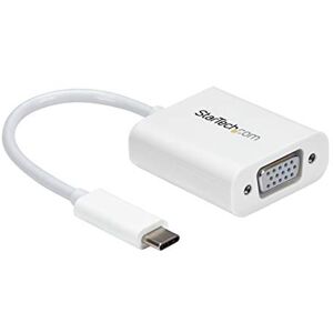 StarTech.com USB-C na VGA adaptér USB typ C na VGA video konvertor bílý StarTech.com USB-C na VGA adaptér USB typ C na VGA video konvertor bílý