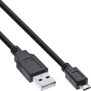 InLine USB 2. 0 kabel, typ A konektor na konektor Micro-B 5 m InLine USB 2. 0 kabel, typ A konektor na konektor Micro-B 5 m