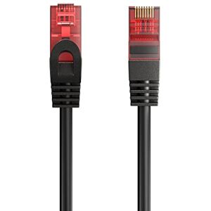 Ewent Ethernet-Patchkabel Kategorie 6 U/UTP, Übertragung bis zu 1 Gb, AWG 26/7, mit Zwei RJ45-Stecker. Ideal für die Glasfaserübertragung mit Gigabit/LAN-Netzwerken, 2 m, Schwarz Ewent Ethernet-Patchkabel Kategorie 6 U/UTP, Übertragung bis zu 1 Gb, AWG 26/7, mit Zwei RJ45-Stecker. Ideal für die Glasfaserübertragung mit Gigabit/LAN-Netzwerken, 2 m, Schwarz