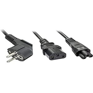 LINDY 30047 2m Schuko na 1x IEC C13 a 1x IEC C5 Y síťový kabel LINDY 30047 2m Schuko na 1x IEC C13 a 1x IEC C5 Y síťový kabel