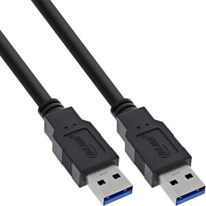 InLine USB 3. 0 kabel, A na A, černý, 3 m InLine USB 3. 0 kabel, A na A, černý, 3 m