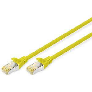 Digitus LAN kabel Cat 6A – 10 m – S/FTP nádobí – 10 Gbit/s – 500 MHz – PoE++ – AWG 26/7 – LSZH – RJ45 síťový kabel – propojovací kabel – kompatibilní s Cat6 a Cat7 – žlutý Digitus LAN kabel Cat 6A – 10 m – S/FTP nádobí – 10 Gbit/s – 500 MHz – PoE++ – AWG 26/7 – LSZH – RJ45 síťový kabel – propojovací kabel – kompatibilní s Cat6 a Cat7 – žlutý