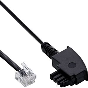 InLine 18655 TAE-F kabel pro DSL Splitter, TAE-F konektor na Western 6/2 DEC konektor, 0,5 m InLine 18655 TAE-F kabel pro DSL Splitter, TAE-F konektor na Western 6/2 DEC konektor, 0,5 m
