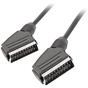 Lanberg CA-EUEU-10CC-0018-BK Scart-Scart Kabel Audio-Video, 1,8m schwarz Lanberg CA-EUEU-10CC-0018-BK Scart-Scart Kabel Audio-Video, 1,8m schwarz