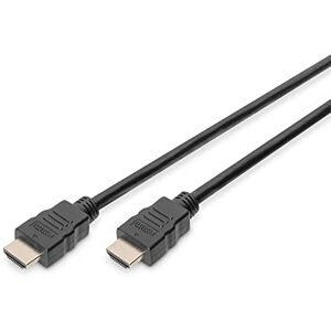 Digitus HDMI Premium High Speed připojovací kabel, typ A St/St HDMI 2. 0-3. 0 m s ethernetovým kanálem Ultra HD 4k/60Hz kompatibilní s TV/Beamer/monitorem pozlacené kontakty černý Digitus HDMI Premium High Speed připojovací kabel, typ A St/St HDMI 2. 0-3. 0 m s ethernetovým kanálem Ultra HD 4k/60Hz kompatibilní s TV/Beamer/monitorem pozlacené kontakty černý