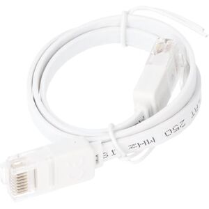 Goobay 95152 CAT 6 plochý propojovací kabel, U/UTP, bílý Goobay 95152 CAT 6 plochý propojovací kabel, U/UTP, bílý