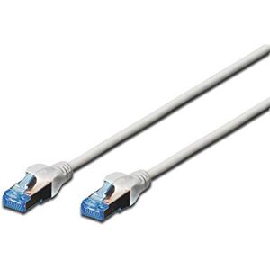 Digitus LAN kabel Cat 5e – 10 m – SF/UTP stíněný – 1 Gbit/s – 100 MHz – CCA síťový kabel s RJ45 – plášť z PVC – AWG 26/7 – kompatibilní s Cat6 a Cat5 – šedý Digitus LAN kabel Cat 5e – 10 m – SF/UTP stíněný – 1 Gbit/s – 100 MHz – CCA síťový kabel s RJ45 – plášť z PVC – AWG 26/7 – kompatibilní s Cat6 a Cat5 – šedý