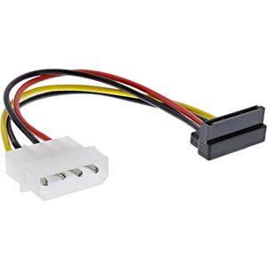 InLine 29670X SATA napájecí adaptér kabel, 1x 13,34cm (5,25") zdířka na 15pólový SATA konektor, zahnutý nahoru InLine 29670X SATA napájecí adaptér kabel, 1x 13,34cm (5,25") zdířka na 15pólový SATA konektor, zahnutý nahoru