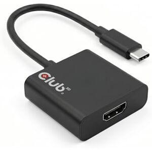 Club 3D USB 3.1 typ C na HDMI 2.0 UHD 4K 60HZ Aktivní adaptér kabelová rozhraní / adaptér (USB 3.1 typ C, HDMI 2.0, samec/samice, 0,15 m, černá) Club 3D USB 3.1 typ C na HDMI 2.0 UHD 4K 60HZ Aktivní adaptér kabelová rozhraní / adaptér (USB 3.1 typ C, HDMI 2.0, samec/samice, 0,15 m, černá)