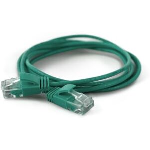 Wantec Wire Extra tenký propojovací kabel CAT.6 UTP, délka 0,1 m, zelený Wantec Wire Extra tenký propojovací kabel CAT.6 UTP, délka 0,1 m, zelený