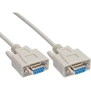 InLine Kabel s nulovým modemem, 9pólový konektor/zdířka, 10 m, zalitý InLine Kabel s nulovým modemem, 9pólový konektor/zdířka, 10 m, zalitý