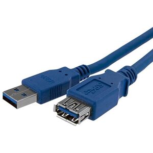 StarTech.com 1 m SuperSpeed USB 3. 0 prodlužovací kabel, USB 3 Typ-A kabel prodloužení, konektor / zásuvka, modrá StarTech.com 1 m SuperSpeed USB 3. 0 prodlužovací kabel, USB 3 Typ-A kabel prodloužení, konektor / zásuvka, modrá